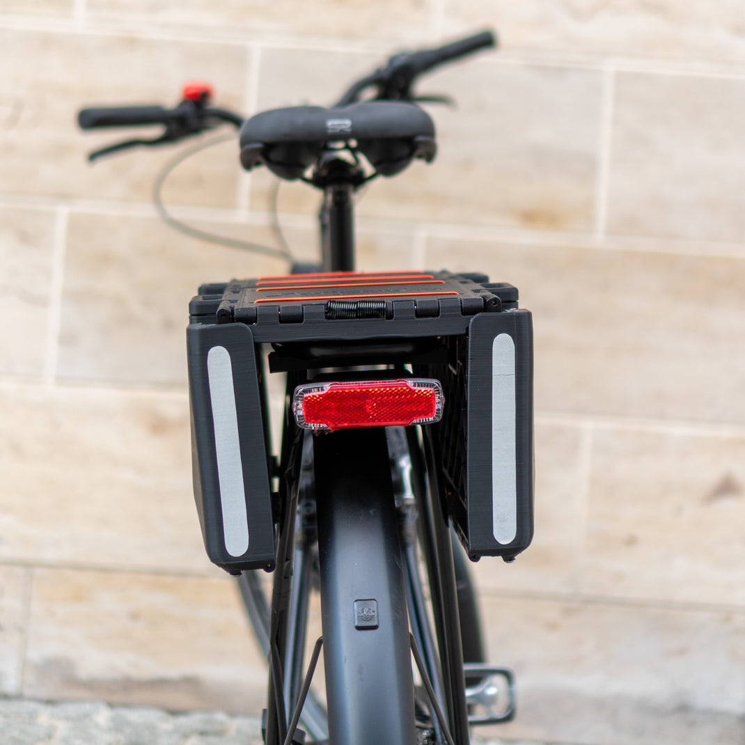 allpacka: die erste klappbare Lastenbox für dein Fahrrad